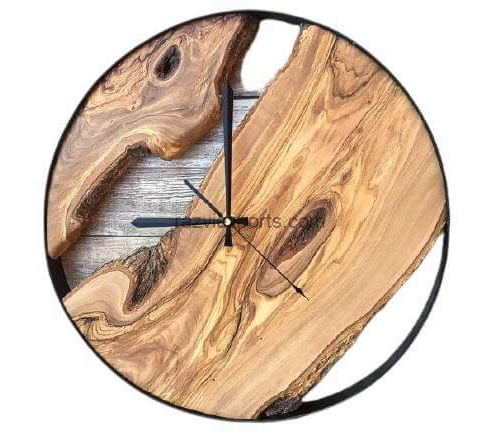 Best Quality Wood and Resin Wall Watches Buy in Bulk – Razvi Exports