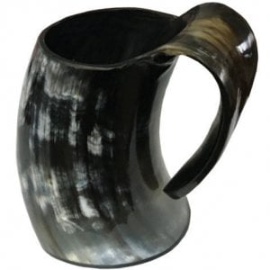 drinking horn mugs manufacturer and beer mug in India Razvi Exports 