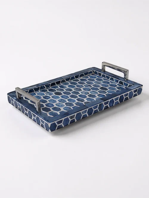 Amazing Honeycomb Bone Inlay Tray – Manufacturer & Supplier | Razvi Exports