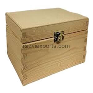 Organize with Pine Wood Storage Boxes B2B – Razvi Exports