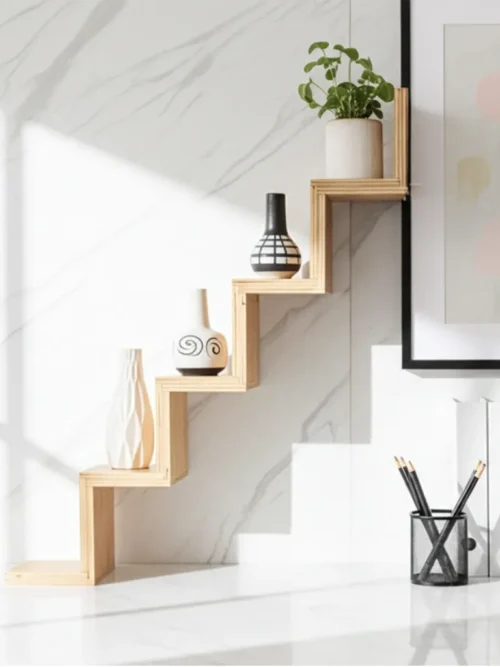 High-Quality Wooden Wall Shelf Solution for B2B- Razvi Exports