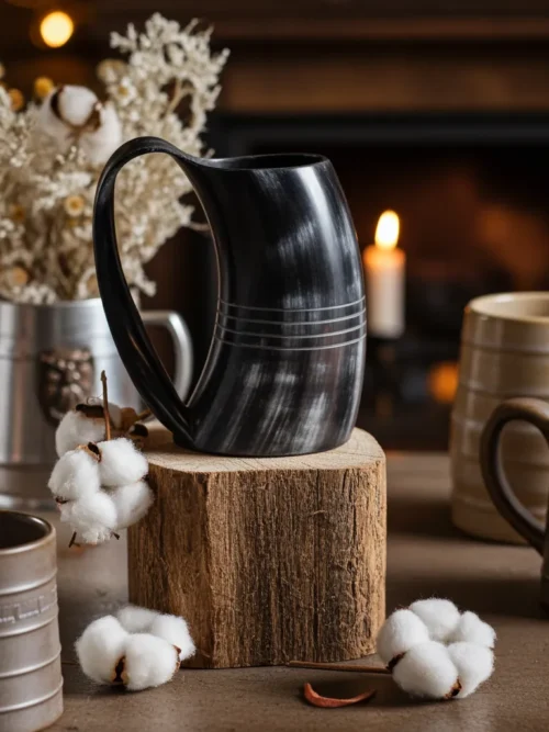Buy Authentic Drinking Horn Mug | Viking Horn Mug Manufacturer