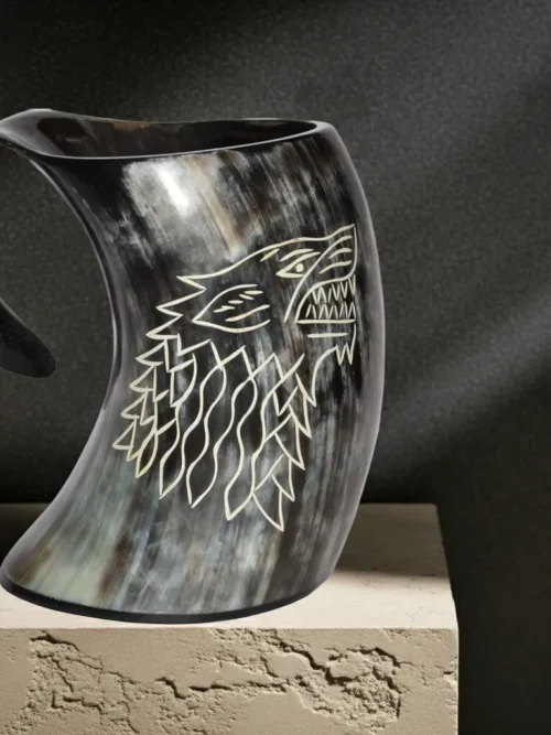 Medieval Viking Drinking Horn Mug Tankard- Perfect for B2B