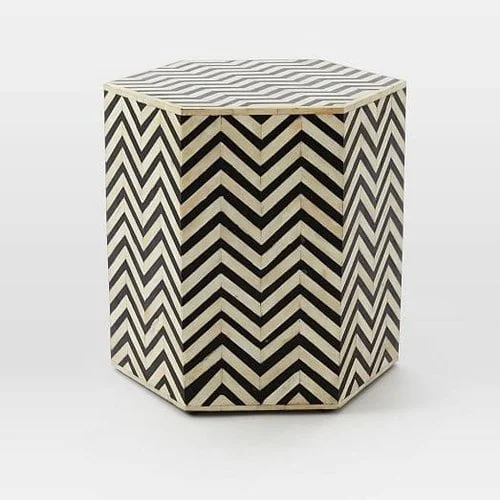 Bone Inlay Nightstand