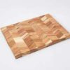 wooden chopping block with handle set