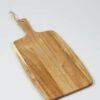 wooden chopping board with handle stripe