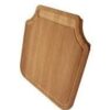 wooden cutting board with handle