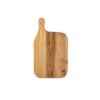 wooden chopping board for meat with handle