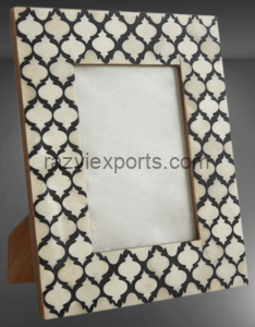 Handmade bone inlay frame picture and photo frame