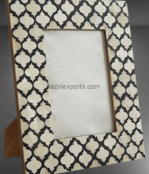 Handmade bone inlay frame picture and photo frame