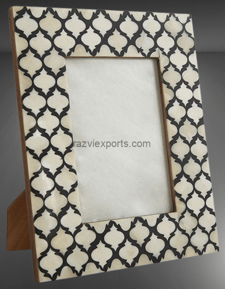 Top Handmade bone inlay frame picture and photo frame 5x7" 1 Handmade bone inlay frame picture and photo frame