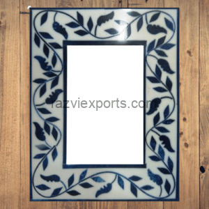 Floral New Design Bone Inlay Photo Picture Frame