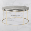 Metal Stand Bone Inaly Table