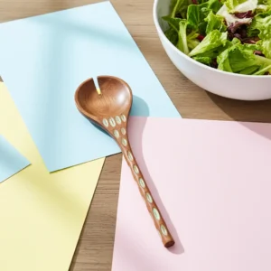 Handmade custom engraved wooden spoon sets for kitchen use