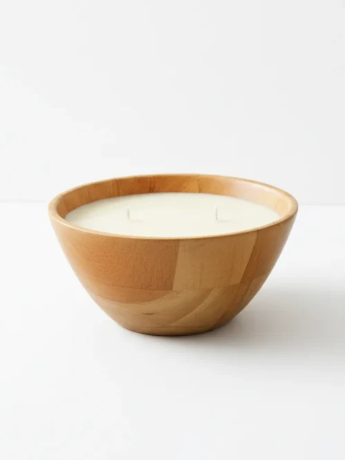 long wooden dough bowl 6x6 x4