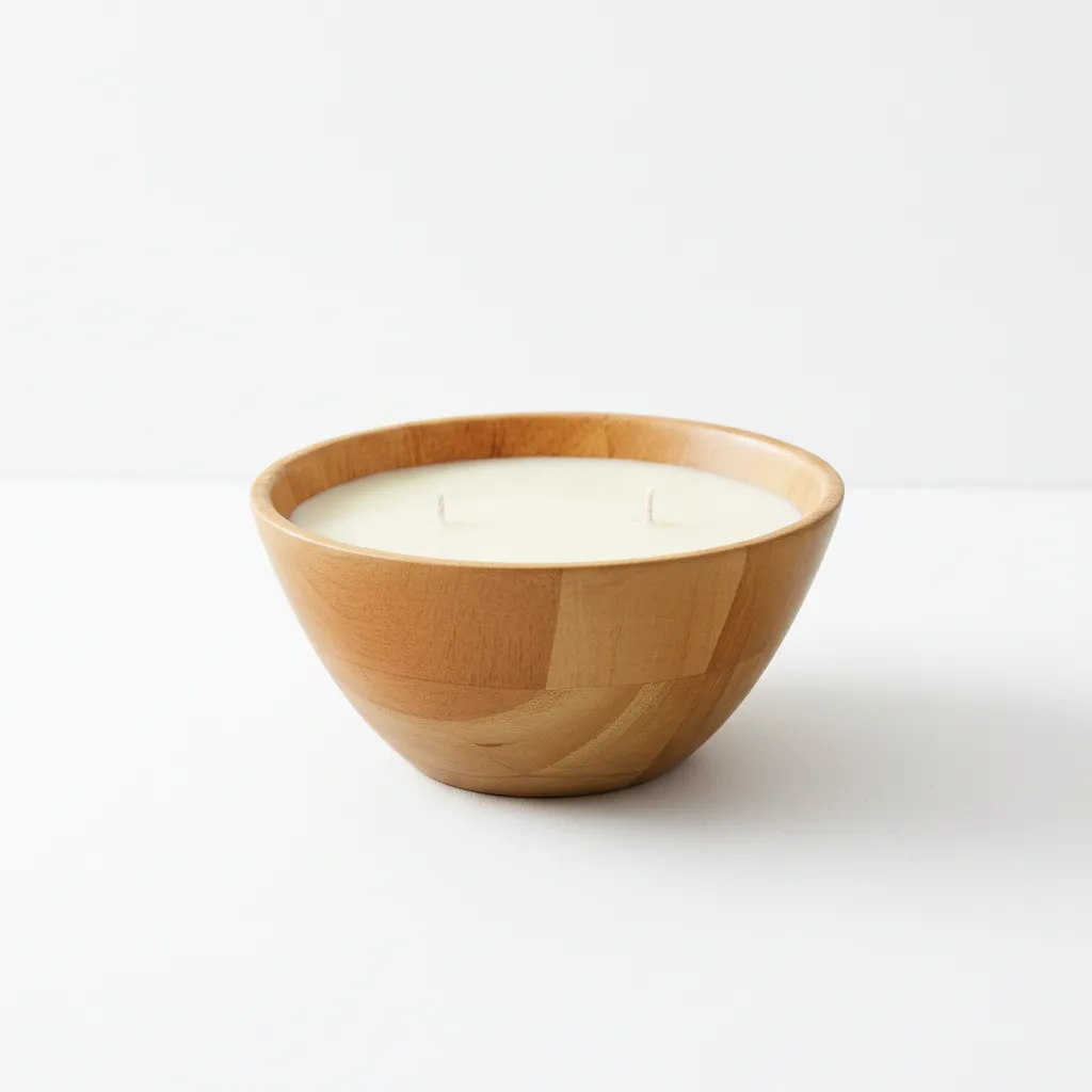 long wooden dough bowl 6x6 x4