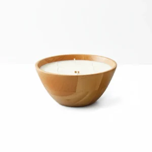 long wooden dough bowl handcrafted