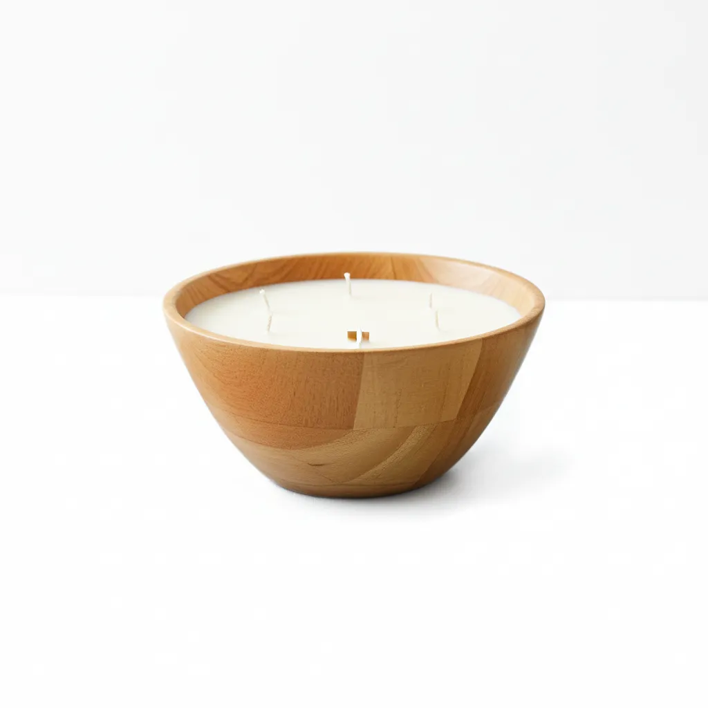 long wooden dough bowl handcrafted