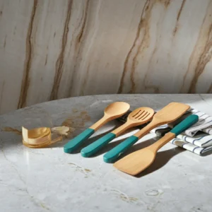 OEM ODM wooden cooking tools set available in custom sizes