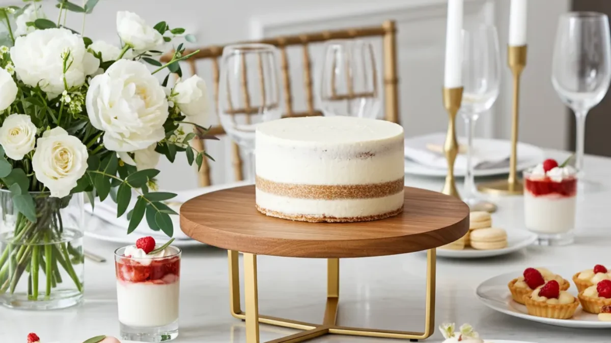 Wedding-Cake-Stand-with-Acacia