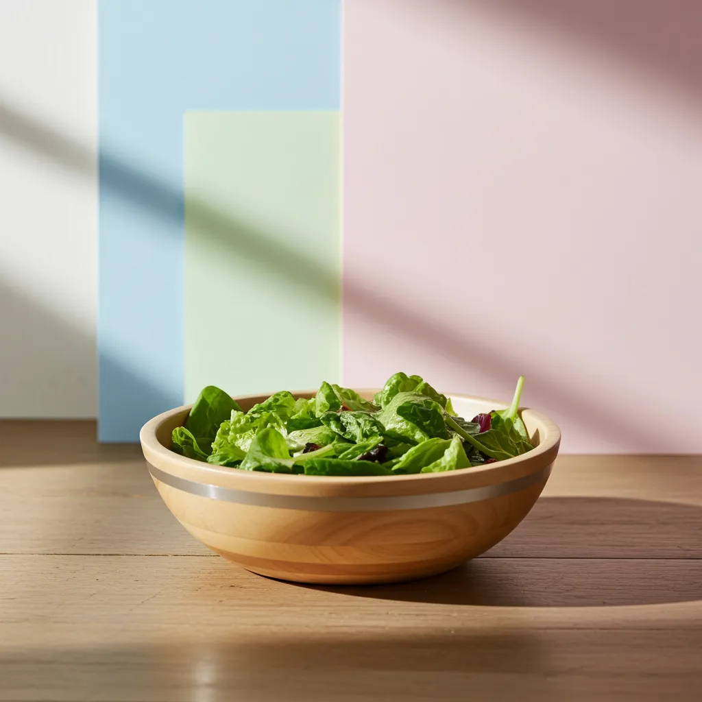 wooden restaurant bowl 8x8x3 made from mango wood with brass strip inlay