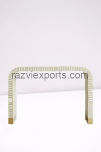 Bone inlay console table manufacturer