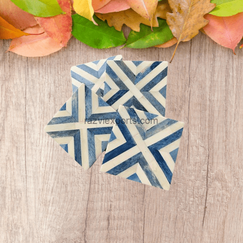 Buy Beautiful Bone Inlay Coasters 4/4