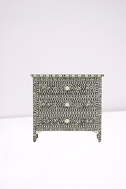 Bone Inlay Chest Of Drawers