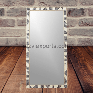 New Design Gray Bone Inlay Mirror