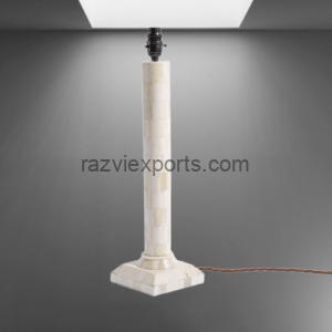 Pillar Design bone nlay lamp 