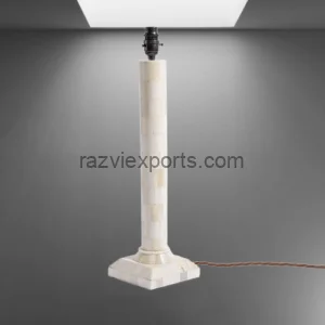 Pillar Design bone nlay lamp 