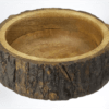 wood bark nut bowl