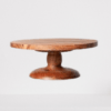 Hand made wooden Rounded Cake stand