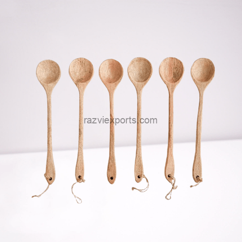 Wooden Serving Spoons Set – Handcrafted Elegance