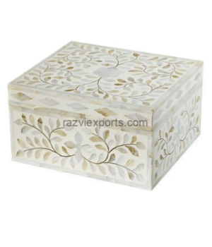 Mother of Pearl Storage Box | MOP Boxes- Razvi Exports