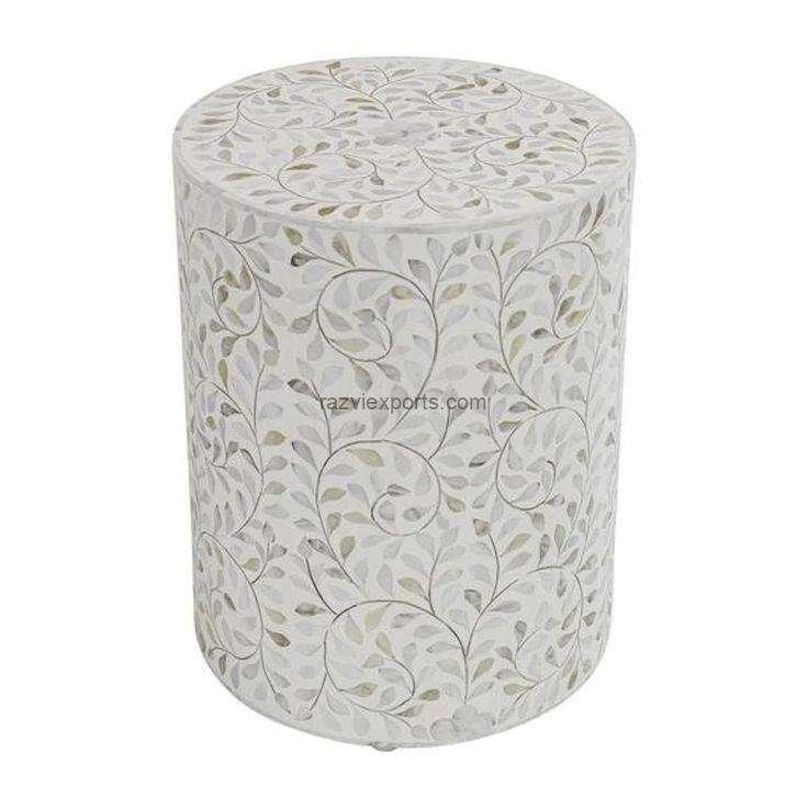 Mother of Pearl Inlay Stools