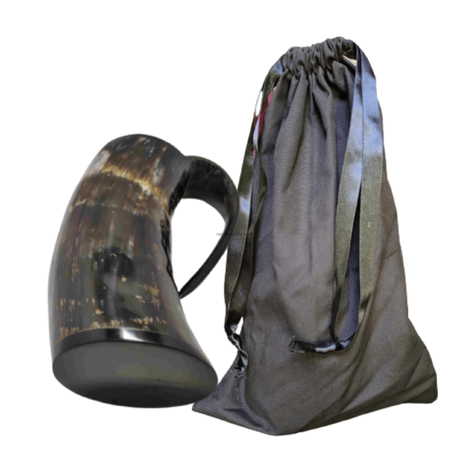 The Viking Drinking Horn Mug Tankard RAZVI