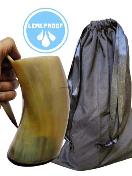 Decorative Viking Drinking Horn Mug
