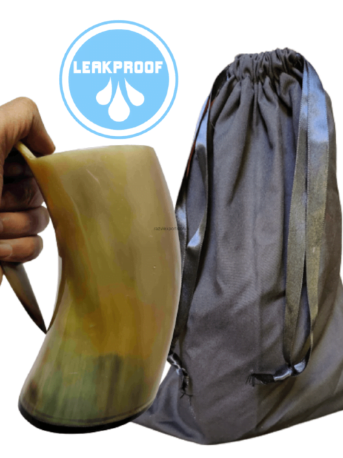 Decorative Viking Drinking Horn Mug