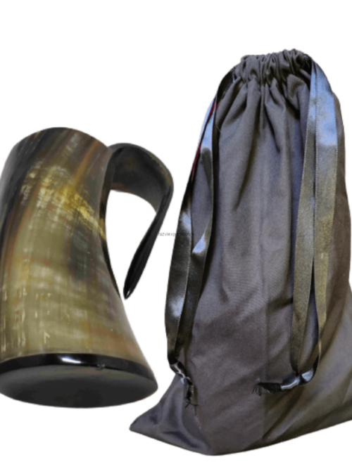 Thor Drinking Horn Mug Tankard with Bag – Razvi Exports