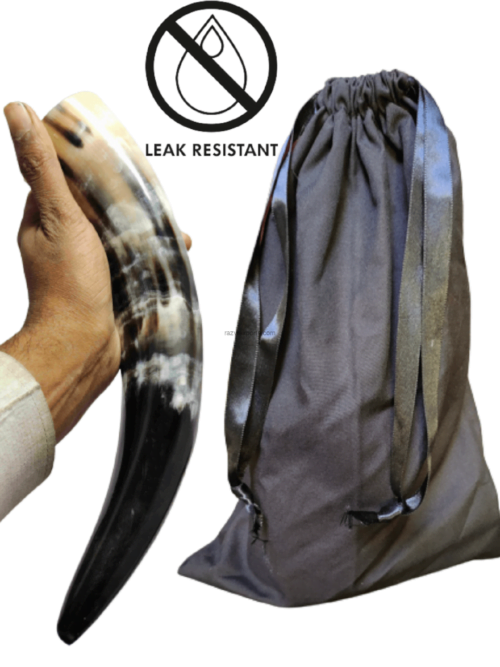 The Viking Drinking Horn with bag