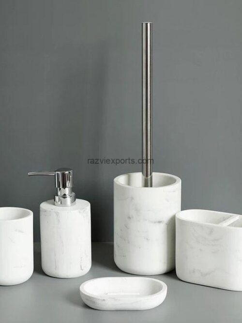 Marble Bathroom Set Wholesale Supply by Razvi Exports