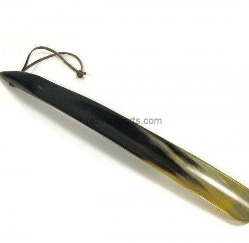 Natural Buffalo horn Shoe Horn- Razvi Exports