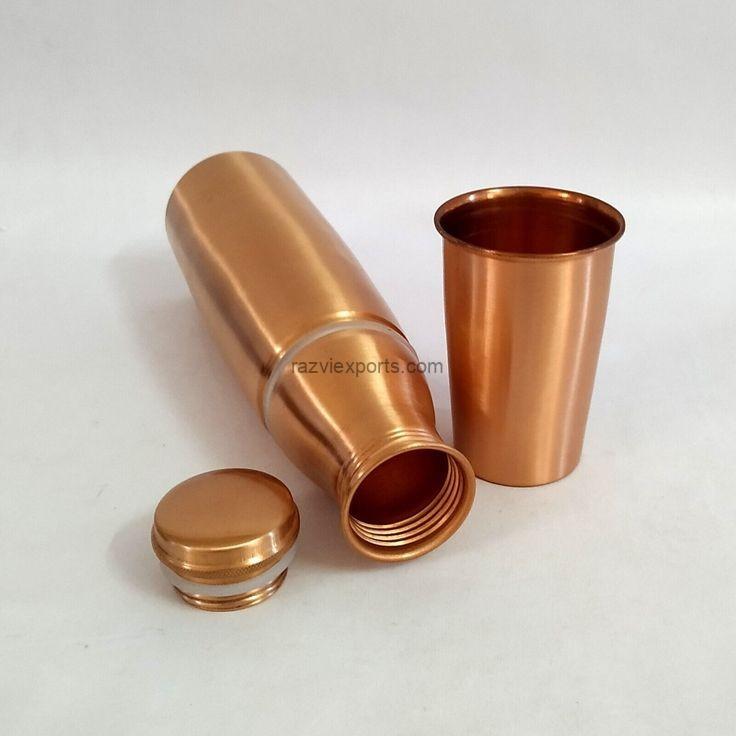 brass water bottles