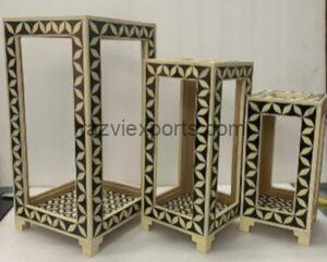 Bone Inlay hangging Lamp Set manufacturer in india