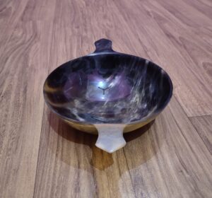 Buffalo horn bowl with handle manufacturer in india