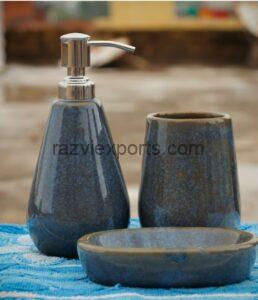 Ceramic stone Bathroom set assocceries manufacturer and supplier