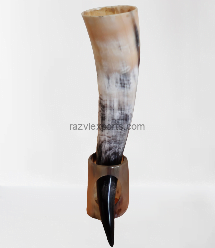 Decorative Medieval Viking Drinking Horns with stand manufacturer & supplier in india