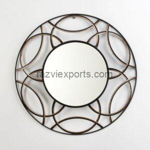 Metal Round Wall Mirror manufacturer in india