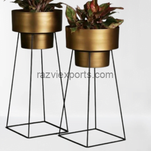 Metal planter set manufactutrer